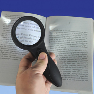 Deluxe Comfort Grip Magnifier with 6 LED Lights VM966M