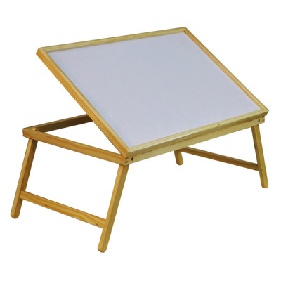 Folding Adjustable Wooden Bed Tray VM938AB Folding Adjustable Wooden Bed Tray VM938AB
