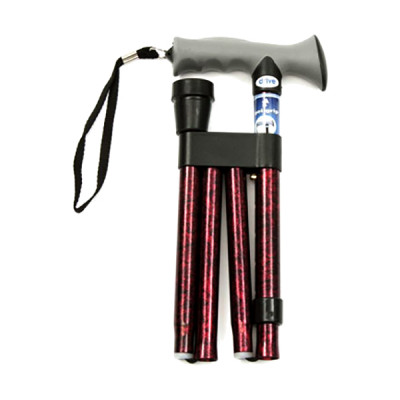 Walking sticks folding with gel grip 10370 Walking sticks folding with gel grip 10370